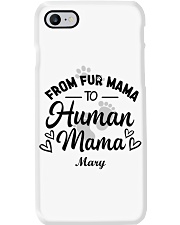 Fur mama to Human Mama Customize Mother's Day gift Phone Case tile