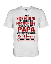 Best Gift For Kids - Don't Mess With Me V-Neck T-Shirt tile