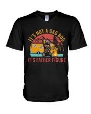 Bear ver - Not A Dad Bod It's A Father Figure V-Neck T-Shirt tile