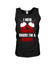 Fishing Shirt For Hooker Unisex Tank tile