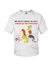 SMOOTHIES ARE CANCELLED Youth T-Shirt tile