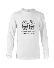CHEER ME UP I HAVE TWINS Long Sleeve Tee tile