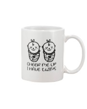 CHEER ME UP I HAVE TWINS Mug tile
