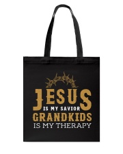 FOR GRANDPARENTS - Jesus is my Savior Tote Bag tile