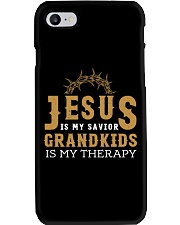 FOR GRANDPARENTS - Jesus is my Savior Phone Case tile