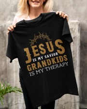 FOR GRANDPARENTS - Jesus is my Savior Classic T-Shirt apparel-classic-tshirt-lifestyle-front-117