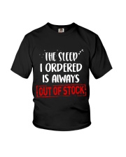 Funny Mom Life - Sleep Out Of Stock Youth T-Shirt tile