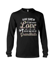 Best Mother's Day Gift For Grandma - God Sent Me Long Sleeve Tee tile