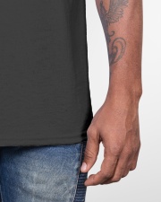 PLAYING TIC TAC TOE ON DADDY'S BACK Classic T-Shirt garment-tshirt-unisex-detail-front-hip-01