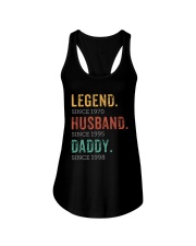 Best Father's Day Gift - LEGEND HUSBAND DADDY Ladies Flowy Tank tile