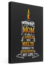 MOM IS LIKE A CANDLE Gallery Wrapped Canvas Prints tile