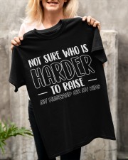 Who is harder to raise - Limited Edition Classic T-Shirt apparel-classic-tshirt-lifestyle-front-117