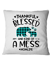 Best Mother's Day Gift - Thankful Mama Bear Square Pillowcase tile