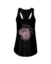 FOR HUMAN AND DOG MAMA - BABY FEET ADDICTED Ladies Flowy Tank tile