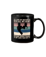 LOVE MOM WITH ALL MY HEART Vintage Style Mug tile