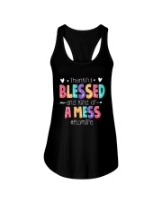Best Mother's Day Gift - Thankful Colorful Ladies Flowy Tank tile