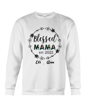 Blessed Mama - Personalized Mother's Day gift Crewneck Sweatshirt tile