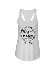 Blessed Mama - Personalized Mother's Day gift Ladies Flowy Tank tile
