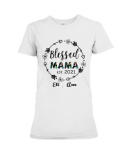 Blessed Mama - Personalized Mother's Day gift Premium Fit Ladies Tee tile