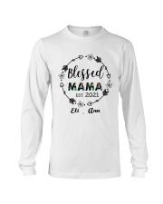 Blessed Mama - Personalized Mother's Day gift Long Sleeve Tee tile