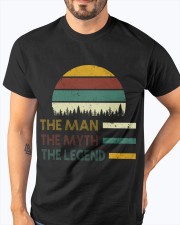 The man The myth The legend Classic T-Shirt apparel-classic-tshirt-lifestyle-front-96