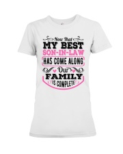 Our complete family with son-in-law Premium Fit Ladies Tee tile