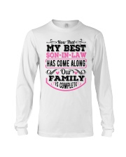 Our complete family with son-in-law Long Sleeve Tee tile