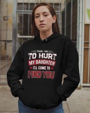 DARE YOU TO HURT MY DAUGHTER Hooded Sweatshirt apparel-hooded-sweatshirt-lifestyle-08