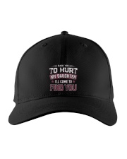 DARE YOU TO HURT MY DAUGHTER Embroidered Hat tile