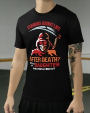 FOR DADDY - CURIOUS ABT LIFE DEATH Classic T-Shirt apparel-classic-tshirt-lifestyle-front-103