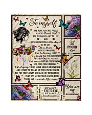 I want to thank me - butterfly woman Quilt tile