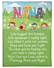 MORNING NOON AND NIGHT NANA Small Fleece Blanket - 30" x 40" front