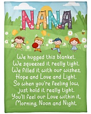 MORNING NOON AND NIGHT NANA Fleece Blanket tile