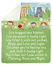MORNING NOON AND NIGHT NANA Sherpa Fleece Blanket tile