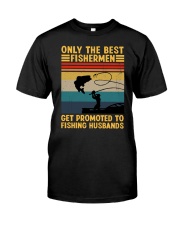 VALENTINE GIFT - GET PROMOTED TO FISHING HUSBANDS Premium Fit Mens Tee tile