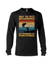 VALENTINE GIFT - GET PROMOTED TO FISHING HUSBANDS Long Sleeve Tee tile