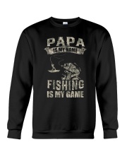 BEST GIFT FOR FISHING PAPA - FISHING IS MY GAME Crewneck Sweatshirt tile