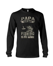 BEST GIFT FOR FISHING PAPA - FISHING IS MY GAME Long Sleeve Tee tile