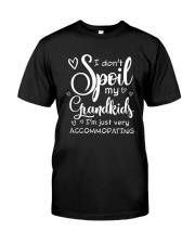 Best Mother's Day Gift For Grandmother - Spoiling Classic T-Shirt tile