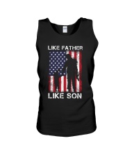 Like Father Like Son - VETERAN VERSION Unisex Tank tile