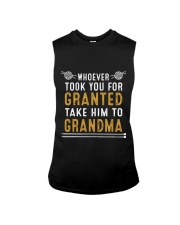 TAKE HIM TO GRANDMA Sleeveless Tee tile