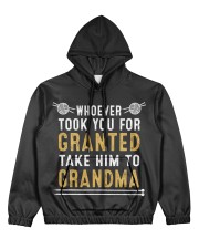 TAKE HIM TO GRANDMA Women's All Over Print Hoodie tile