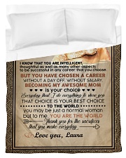 TO MY BEAUTIFUL MOM Lioness - Gift 4 Mother's Day Duvet Cover tile