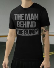 FOR NEW DAD - THE MAN BEHIND THE BUMP 2 Classic T-Shirt apparel-classic-tshirt-lifestyle-front-103