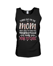 TURNS OUT THE MOM - FUNNY GIFT FOR MOM Unisex Tank tile