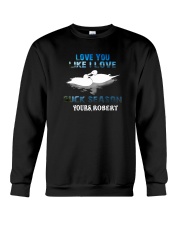 Love you like I love Duck season Personalized gift Crewneck Sweatshirt tile