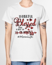 Best Mother's Day gift - Blessed Momlife Ladies T-Shirt garment-tshirt-ladies-front-01