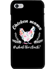 FUNNY SHIRT FOR MOM - Chicken Mama Phone Case tile