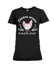 FUNNY SHIRT FOR MOM - Chicken Mama Premium Fit Ladies Tee tile