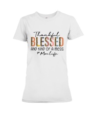 Best Mother's Day Gift - Thankful Blessed Leopard Premium Fit Ladies Tee tile
